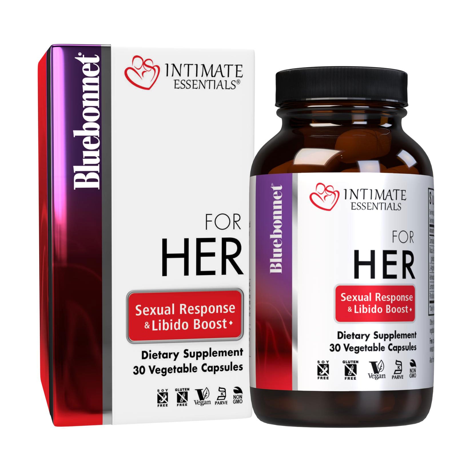 Комплекс для неї Bluebonnet Nutrition Intimate Essentials For Her Sexual Response &amp; Libido Boost, 30 капсул